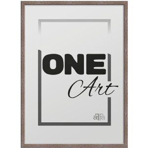 FramesFactory Fotolijst Hekla 50x70 cm Smoke Oak