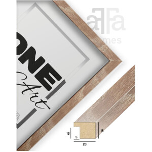FramesFactory Fotolijst Hekla 40x60 cm Sandwashed Oak
