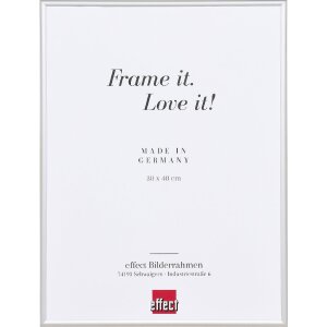 Effect Aluminium Fotolijst Serie 1 Zwart of Zilver 10x15 tot 70x100 cm