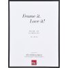 Effect Aluminium Fotolijst Serie 1 Zwart of Zilver 10x15 tot 70x100 cm
