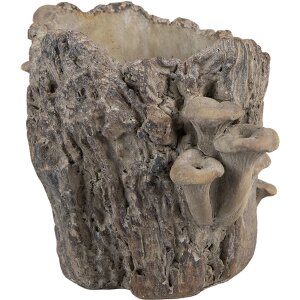 Clayre & Eef 6TE0577M Bloempot Bruin Beige 24x18x18 cm