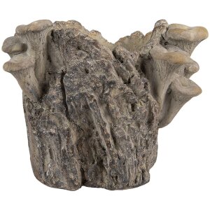 Clayre & Eef 6TE0577S Bloempot Bruin Beige 19x17x16...