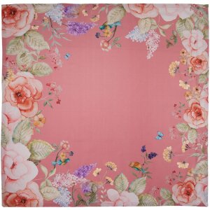 Clayre & Eef FFA01P Tafelkleed Rosé 100x100 cm...