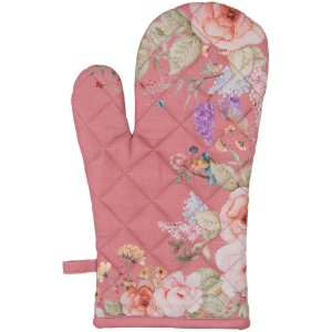 Clayre & Eef Ovenhandschoen Romantic Garden 18x30 cm...