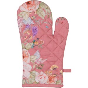 Clayre & Eef Ovenhandschoen Romantic Garden 18x30 cm...