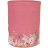 Clayre & Eef broodmand katoen Ø15x16cm Romantisch bloemendesign