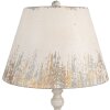 Clayre & Eef Tafellamp Vintage Ø36x70cm Beige Grijs Goud E27 60W Metaal