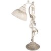 Clayre & Eef 5LMC0051 Tafellamp Beige-Grijstinten Vintage-Look E27 35x19x62cm