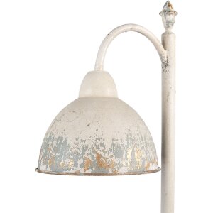 Clayre & Eef 5LMC0052 Tafellamp Antiek-Beige/Grijze Vintage Stijl