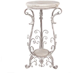 Clayre & Eef 5Y1336 Plantentafel Shabby Chic Ijzer...
