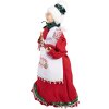 Clayre & Eef 66226 Decoratie Kerstvrouw 18x18x46 cm