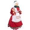 Clayre & Eef 66226 Decoratie Kerstvrouw 18x18x46 cm