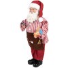 Clayre & Eef Kerstman Decoratie rood 22x19x45 cm