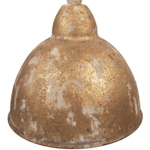 Clayre & Eef Hanglamp 6LMP801 Goud Ø20x22cm E14 Vintage Metaal