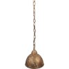 Clayre & Eef Hanglamp 6LMP801 Goud Ø20x22cm E14 Vintage Metaal
