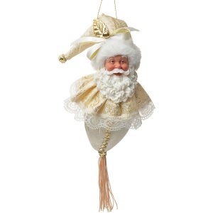 Clayre & Eef 66221 Kersthangdecoratie Kerstman...