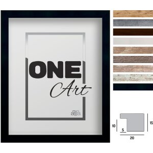 FramesFactory Hekla Fotolijst MDF Houtlook 10x15 tot...