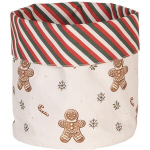 Clayre & Eef CGM50 Broodmand Ø 15x16 cm Beige...