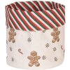 Clayre & Eef CGM50 Broodmand Ø 15x16 cm Beige Bruin