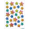 herma decoratieve etiketten magic stars gekleurde steen 1 vel