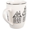 Clayre & Eef GBBMU Beker 12x8x10 cm Beige en Zwart