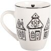 Clayre & Eef GBBMU Beker 12x8x10 cm Beige en Zwart