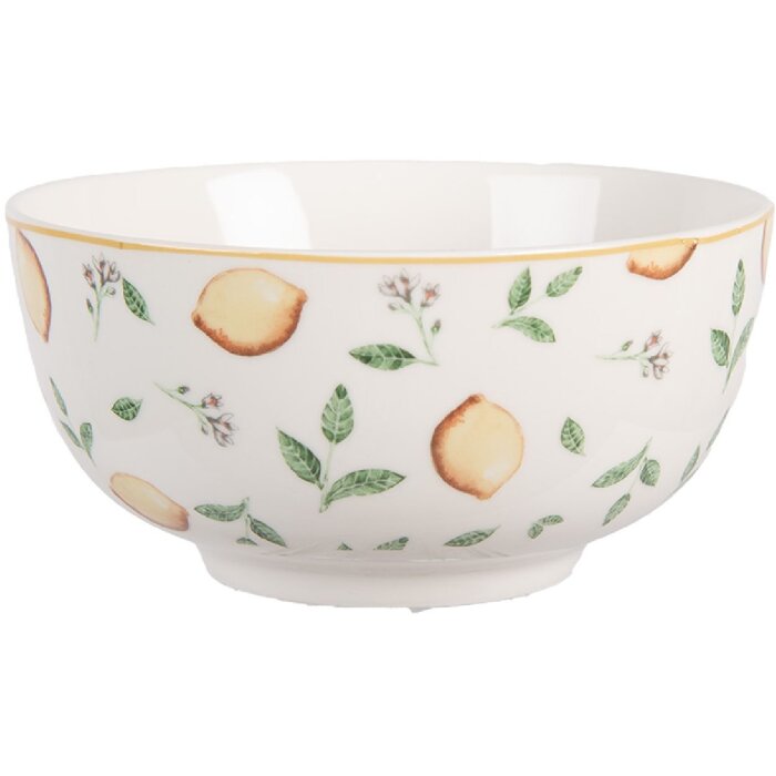 Clayre & Eef LELBO Schaal Ø 14x7 cm / 500 ml