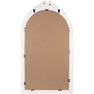 Clayre & Eef 52S326 Spiegel 50x4x92 cm Witte Wandspiegel