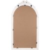 Clayre & Eef 52S326 Spiegel 50x4x92 cm Witte Wandspiegel