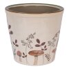 Clayre & Eef 6CELFJ0001XL Decoratieve bloempot Ø 21x20 cm Beige bruin
