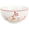 Clayre & Eef LFJBO Schaal Ø 14x7 cm beige-bruin