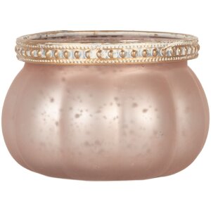 Clayre & Eef 6GL5213 Kandelaar Rosa Ø 9x6 cm