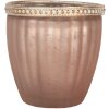Clayre & Eef 6GL5215 Kandelaar Rosa Ø 9x6 cm