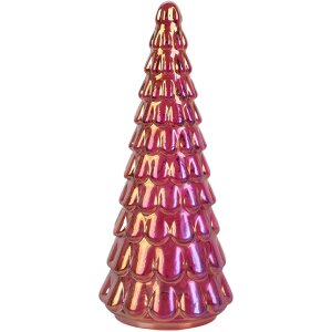 Clayre & Eef 6GL5328 Decoratieve Kerstboom Rosa...