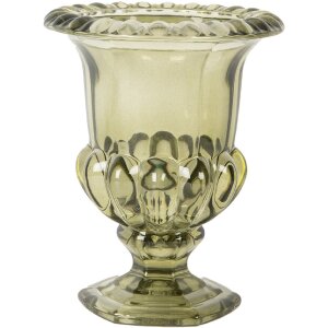 Clayre & Eef 6GL5336 Vaas Ø 12x14 cm Groen