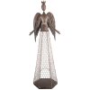Clayre & Eef 5Y1360 Decoratie Engel 28x19x75 cm Bruin-Beige