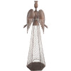 Clayre & Eef 5Y1360 Decoratie Engel 28x19x75 cm Bruin-Beige
