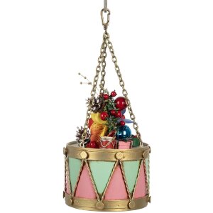 Clayre & Eef 6Y5865P Decoratie Trommel Ø 12x16/27 cm Roze