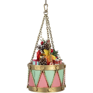 Clayre & Eef 6Y5865P Decoratie Trommel Ø 12x16/27 cm Roze
