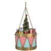 Clayre & Eef 6Y5866 Decoratie Trommel Roze Blauw Ø 17x25/37 cm