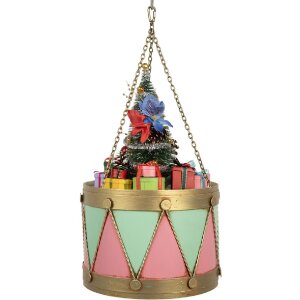 Clayre & Eef 6Y5867P Decoratieve Trommel Ø 21x34/43 cm Roze Groen