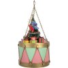 Clayre & Eef 6Y5867P Decoratieve Trommel Ø 21x34/43 cm Roze Groen