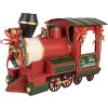 Clayre & Eef 6Y5871 Decoratie Locomotief 35x16x22 cm Rood