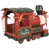 Clayre & Eef 6Y5871 Decoratie Locomotief 35x16x22 cm Rood