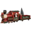 Clayre & Eef 6Y5871 Decoratie Locomotief 35x16x22 cm Rood