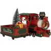 Clayre & Eef 6Y5871 Decoratie Locomotief 35x16x22 cm Rood