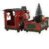 Clayre & Eef 6Y5871 Decoratie Locomotief 35x16x22 cm Rood