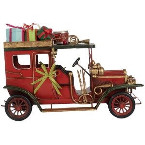 Clayre & Eef 6Y5875 Decoratie Auto Rood 42x18x28 cm