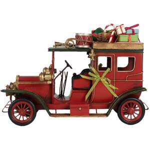 Clayre & Eef 6Y5875 Decoratie Auto Rood 42x18x28 cm