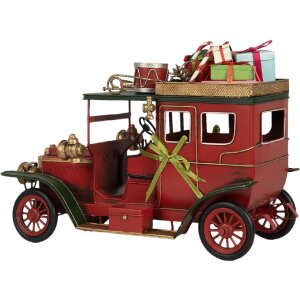 Clayre & Eef 6Y5875 Decoratie Auto Rood 42x18x28 cm
